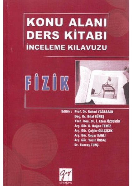 Fizik - Konu Alanı Ders Inceleme Kılavuzu