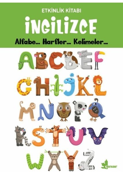 Ingilizce Alfabe... Harfler... Kelimeler... - Etkinlik Kitabı