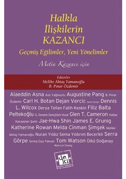 Halkla Ilişkilerin Kazancı