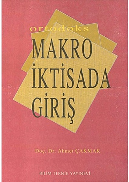 Ortodoks Makro Iktisada Giriş