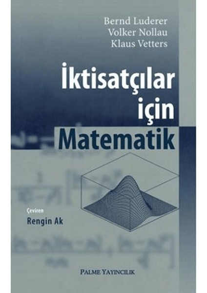 Iktisatçılar Için Matematik