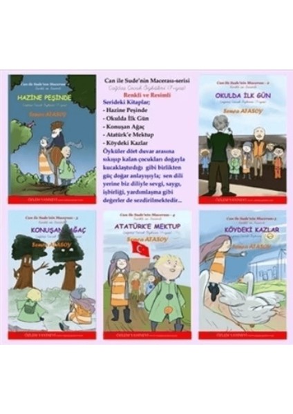 Can ile Sude’nin Macerası Serisi (5 Kitap)