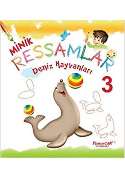 Deniz Hayvanları - Minik Ressamlar 3