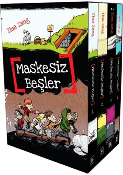 Maskesiz Beşler Serisi - 4 Kitap