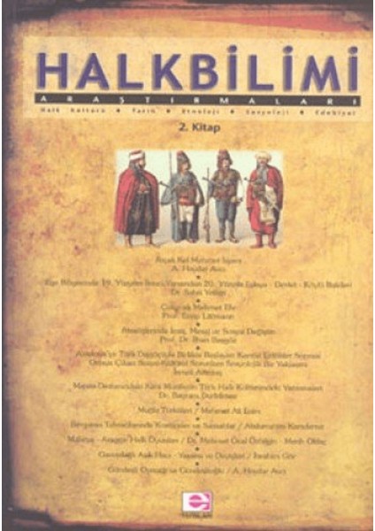 Halkbilimi Araştırmaları 2. Kitap