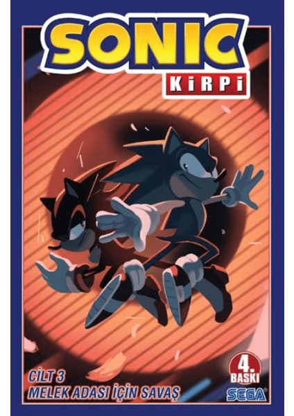 Kirpi Sonic Cilt 3 - Melek Adası Için Savaş