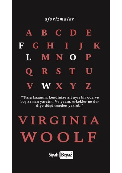 Aforizmalar - Virginia Woolf