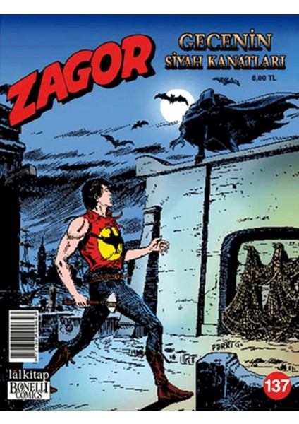 Zagor Sayı: 137 Gecenin Siyah Kanatları
