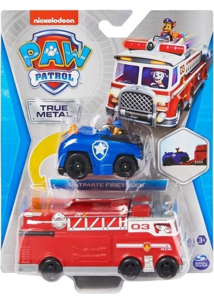 Chase Itfaiye Kurtarma Araç Seti Fire Truck Team Vehicle 6063231 fiyatları