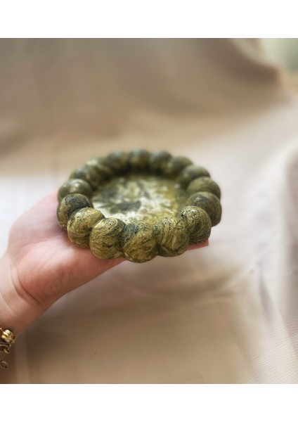 Mermer Desen Takı Kasesi/sunumluk