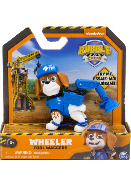 Paw Patrol Rubble Wheeler Tool Waggers Crew Figür fırsatları
