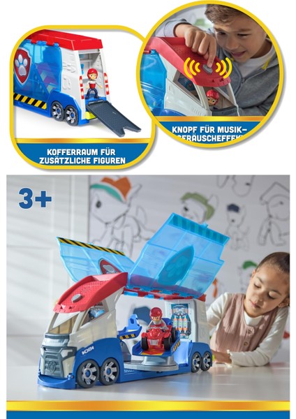 Paw Patrol Yeni̇ Patroller Ryder Lı Sesli̇ Aracı - 55 cm