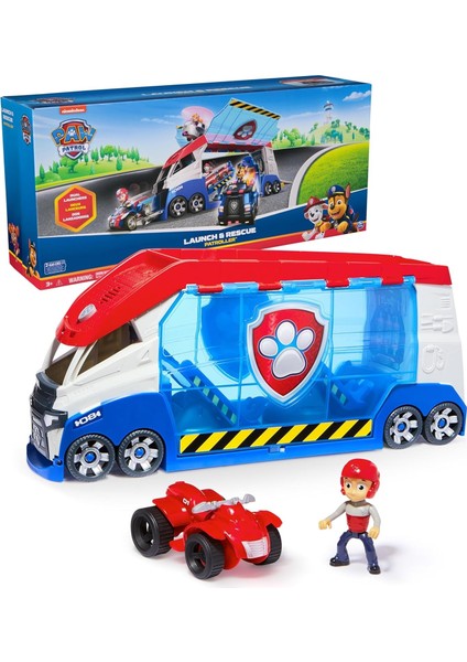 Paw Patrol Yeni̇ Patroller Ryder Lı Sesli̇ Aracı - 55 cm fırsatları