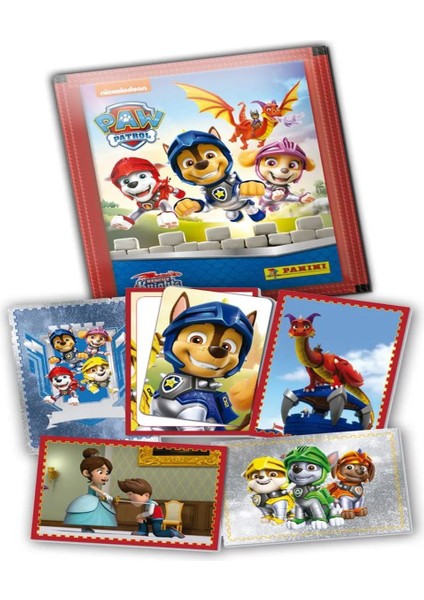 Panini Paw Patrol Sticker Çıkartma Albüm Dergisi + 2 Paket (10 Adet Sticker) modelleri