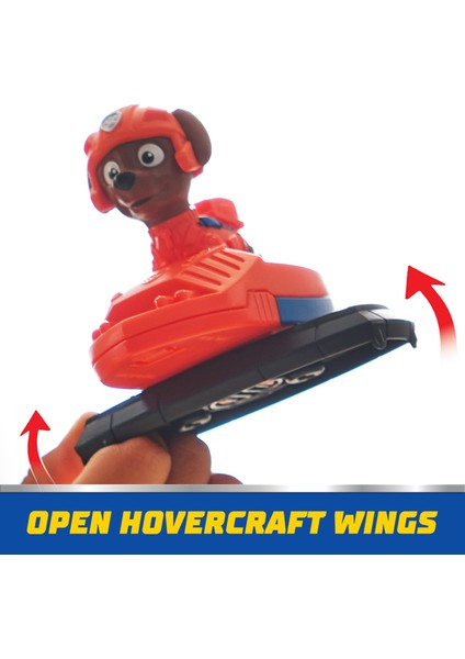 Paw Patrol: Action Pups Zuma Aksiyon Figürü ve Katlanabilir Kanatlı Hoverboard Uçak Oyuncağı -5 cm fiyatları