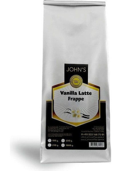 Vanilla Latte Frappe 250 gr