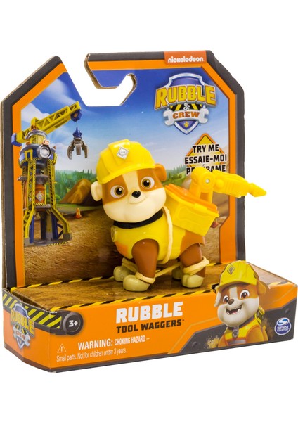 Paw Patrol Rubble Tool Waggers Crew Figür fırsatları