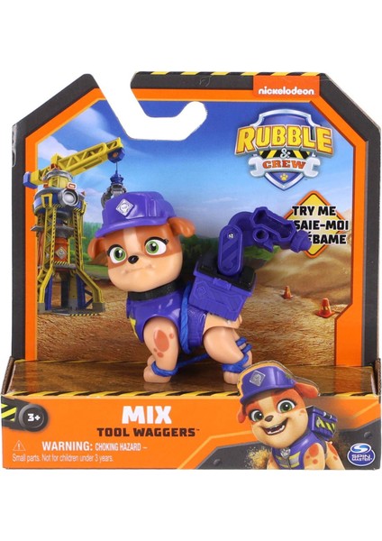 Paw Patrol Rubble Mix Tool Waggers Crew Figür fiyatları