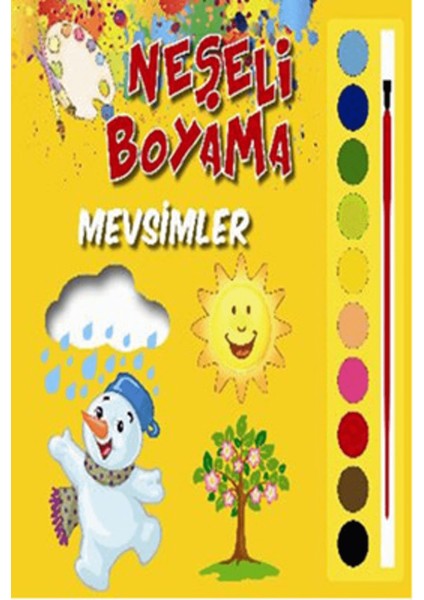 Neşeli Boyama - Mevsimler
