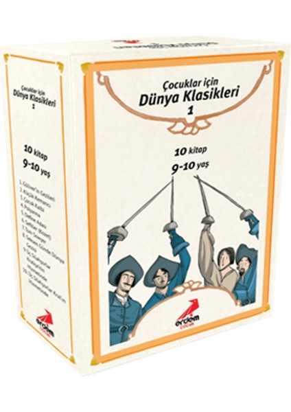 Dünya Çocuk Klasikleri 1 (10 Kitap)