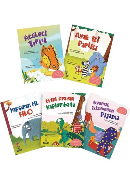 Eğlenceli Hikayelerle Kazanımlar Serisi (5 Kitap Takım)