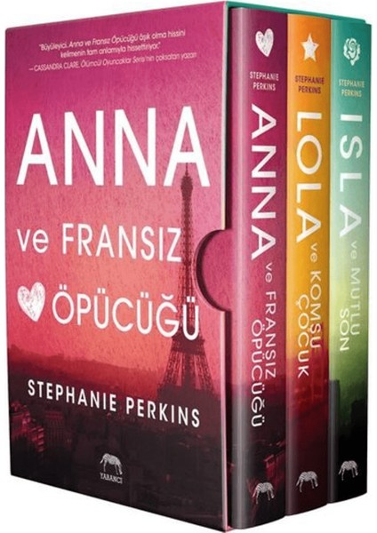 Anna-Lola-Isla Kutu Seti (3 Kitap Takım)