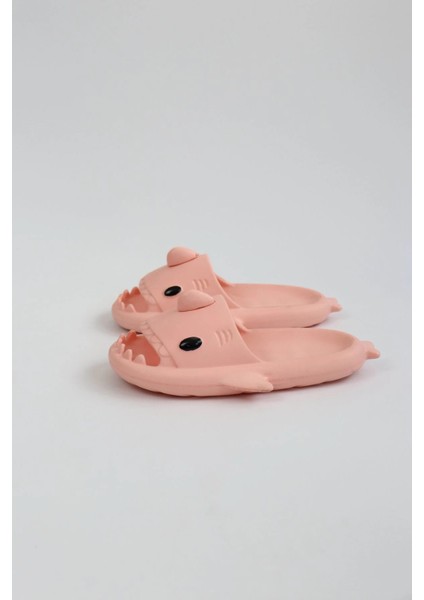 WG500 Köpekbalığı Pembe Unisex Tam Ortopedik Terlik Shark Slides fiyatları