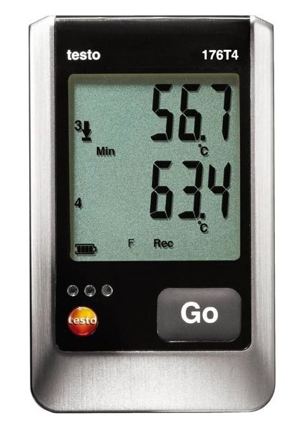 176 T4 Sıcaklık Kayıt Cihazı 4 Kanallı