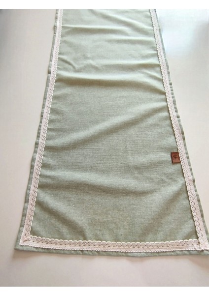 Naturel Organik Otantik Jüt Yumuşak %100 Pamuklu Keten Güpürlü Runner 45X115 cm fiyatları