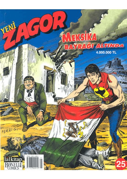 Yeni Zagor Meksika Bayrağı Altında Sayı: 25