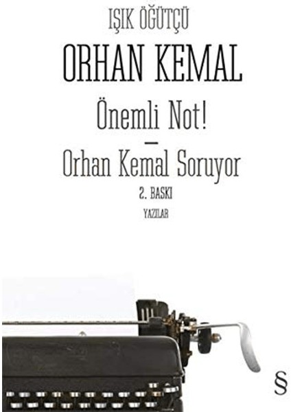 Önemli Not! - Orhan Kemal Soruyor (2 Kitap Bir Arada)