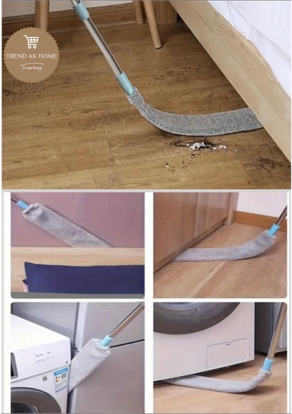 Ulaşılması Zor Alanlar Için Mikrofiber Başlıklı Toz Alma Aparatı ( 1 Adet Yedek Bezli) fırsatları