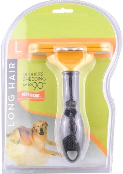 23 kg Üzeri Uzun Tüylü Köpekler Için Tüy Toplayıcı Ergonomik Tarak (5047)