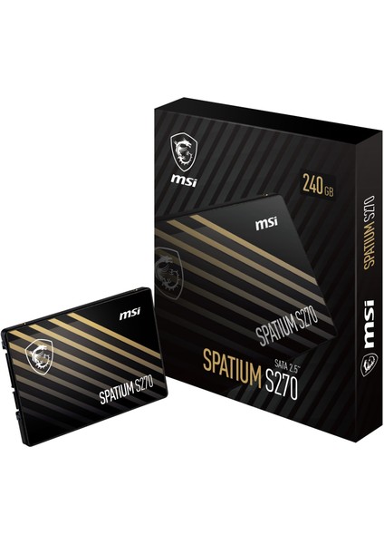 480GB Msı SSD Spatıum S270 Sata 2.5