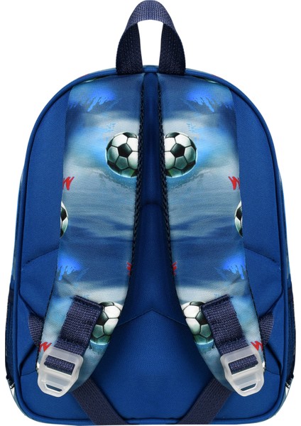 Kombin Futbol Desenli Anaokul Çantası ve Termal Beslenme Çantası Set fiyatları