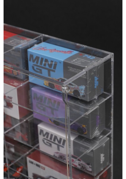 20’lik Kapaklı Mini Gt Öne Araç Koyulan Diecast Araba Sergileme Rafı – Mini Gt & Kaido House Uyumlu indirimleri