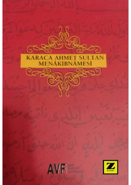 Karaca Ahmet Sultan Menakıbnamesi