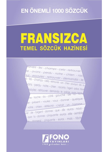 Fransızca Temel Sözcük Hazinesi - En Önemli 1000 Sözcük