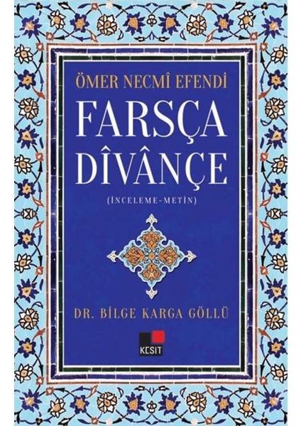 Ömer Necmi Efendi Farsça Divançe