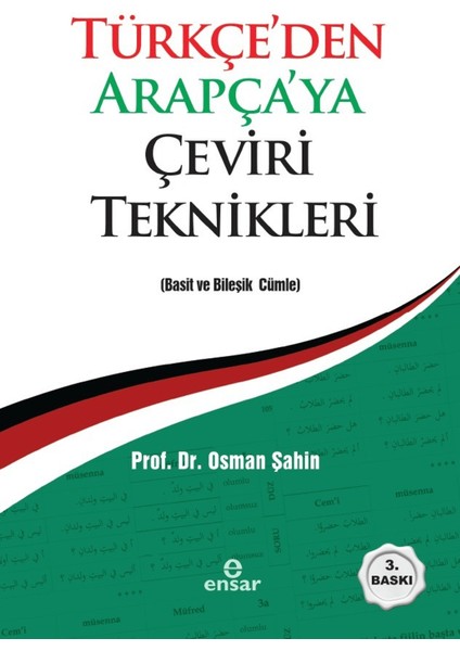 Türkçe'den Arapça'ya Çeviri Teknikleri