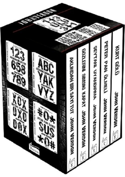 John Verdon Polisiye Set (5 Kitap Kutulu)