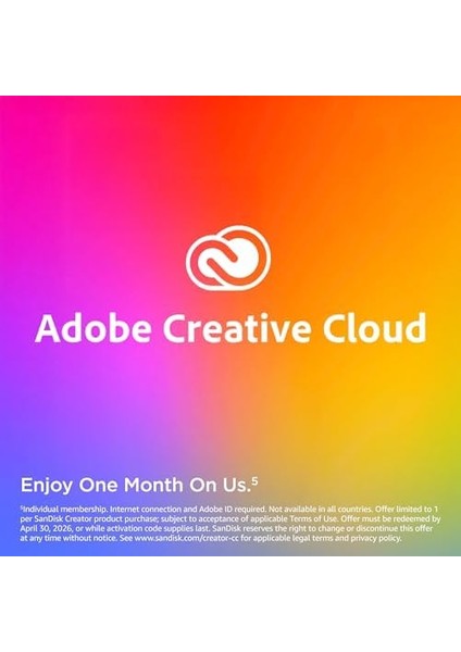 Creator Pro Taşınabilir Nvme SSD 2 Tb, Zorlu Iş Akışları Için 2000 Mb/s'ye Kadar Okuma/yazma Hızları, 3 Metre Düşme Koruması, IP65 Su ve Toz Direnci, 1 Ay Adobe fiyatları
