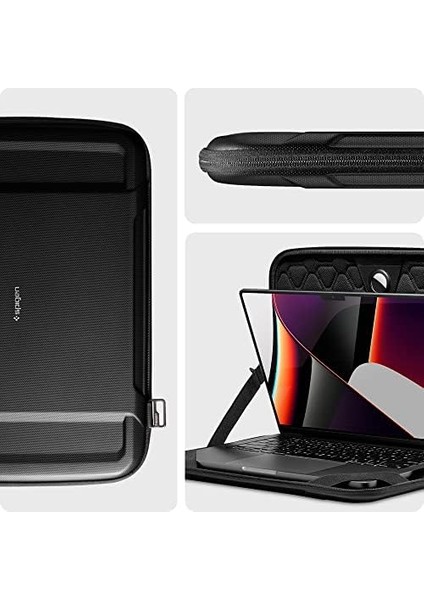 MacBook Pro 16'' Uyumlu Taşıma Çantası Rugged Armor Pro Pouch Black - AFA04271 modelleri