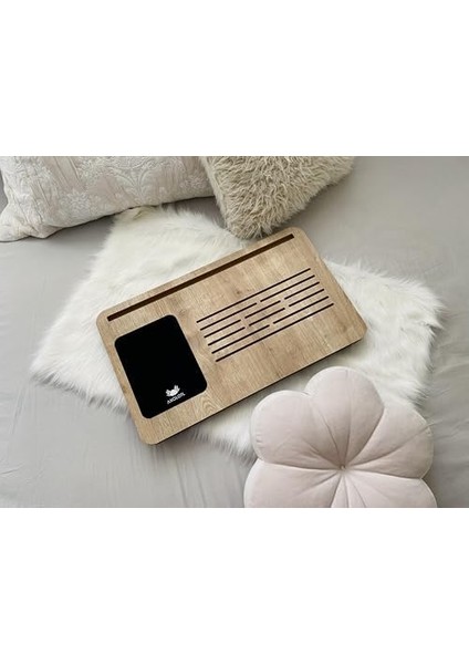 Foldaway Solak Telefon ve Tablet Bölmeli Katlanır Ayaklı Laptop Sehpası fiyatları