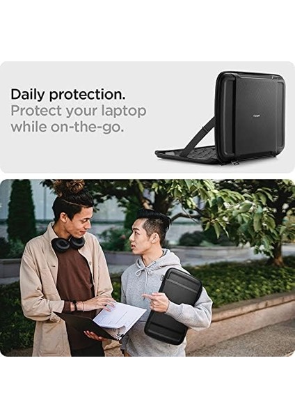 MacBook Pro 14'' Uyumlu Taşıma Çantası Rugged Armor Pro Pouch Black - AFA04270 modelleri