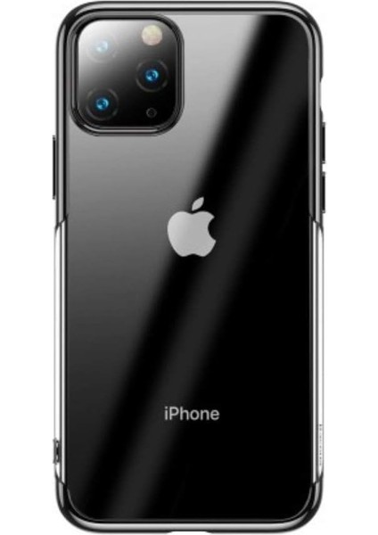 Shining Case, iPhone 11 Pro Cep Telefonu Kılıfı, Şeffaf/transparan, Siyah
