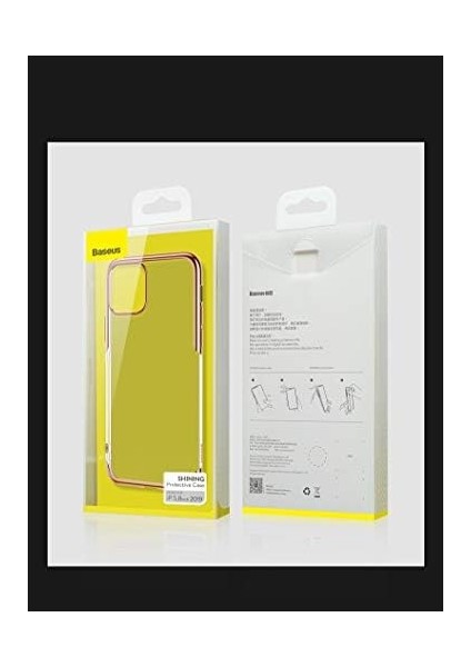 Shining Case, iPhone 11 Pro Cep Telefonu Kılıfı, Şeffaf/transparan, Siyah fiyatları