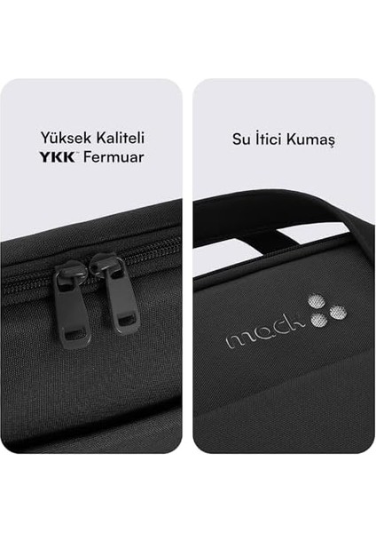 MCE-1511 Nova Eco Çevre Dostu Laptop Çantası, 15.6 Inç Bilgisayar Çantası, Kadın ve Erkek Notebook Çantası, Ykk Fermuarlı Macbook Çantası, Iş ve Evrak Çantası, Siyah modelleri
