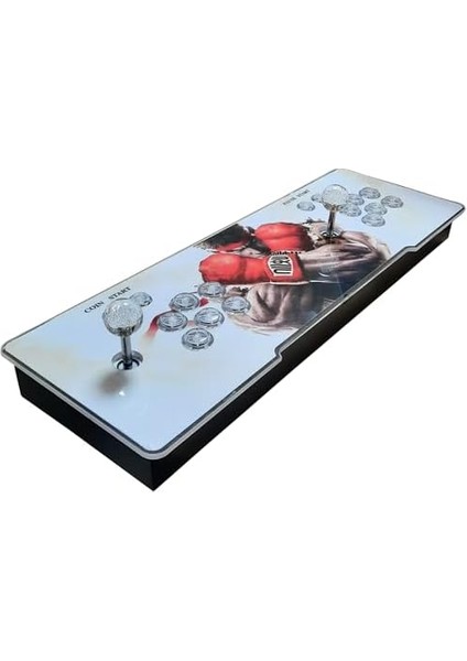 Retro Oyun Konsolu 60000 Dahili Oyun Atari Salonu Oyunları Tek Veya 2 Kişilik 4 Çekirdekli Çalışmagelişmiş Asımd Destekli Armu8 Işlemci 24CM x 76CM (Monitör Dahil Değildir) M10 Pro fiyatları