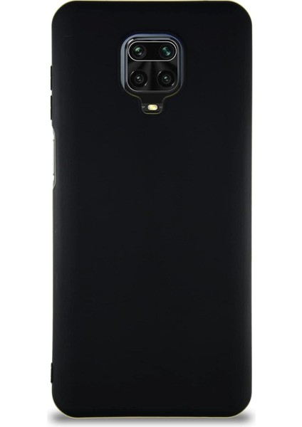 Iletişim Xiaomi Redmi Note 9 Pro ile Uyumlu Kılıf Soft Premier Renkli Silikon Kapak - Siyah